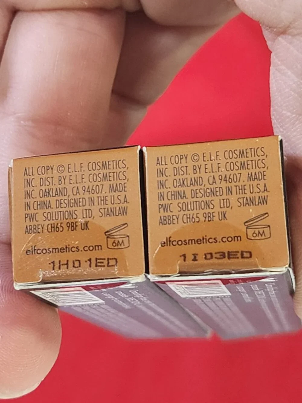 E.L.F. 16HR Camo Concealer .2fl oz. Full Coverage Matte Finish Deep Olive 2CT